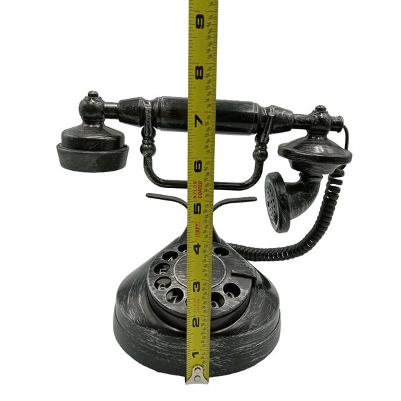 Haunted Ringing and Talking Vintage-Style Rotary Dial Telephone Retro Look - Picture 8 of 12